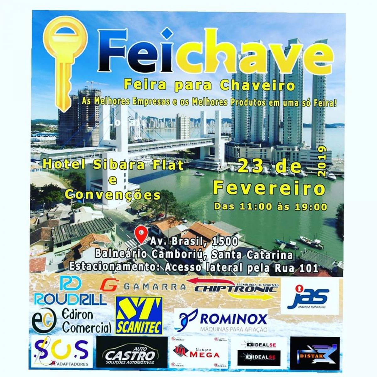 FEICHAVE - FEIRA PARA CHAVEIRO