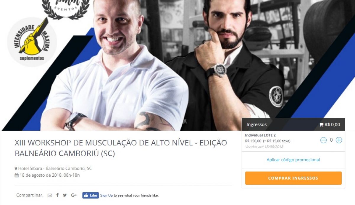 Workshop de Musculação de Alto Nível
