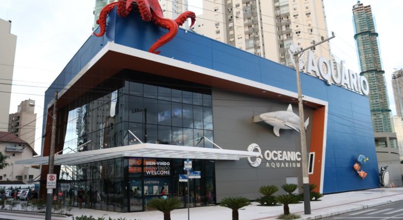 Oceanic Aquarium em Balneário Camboriú